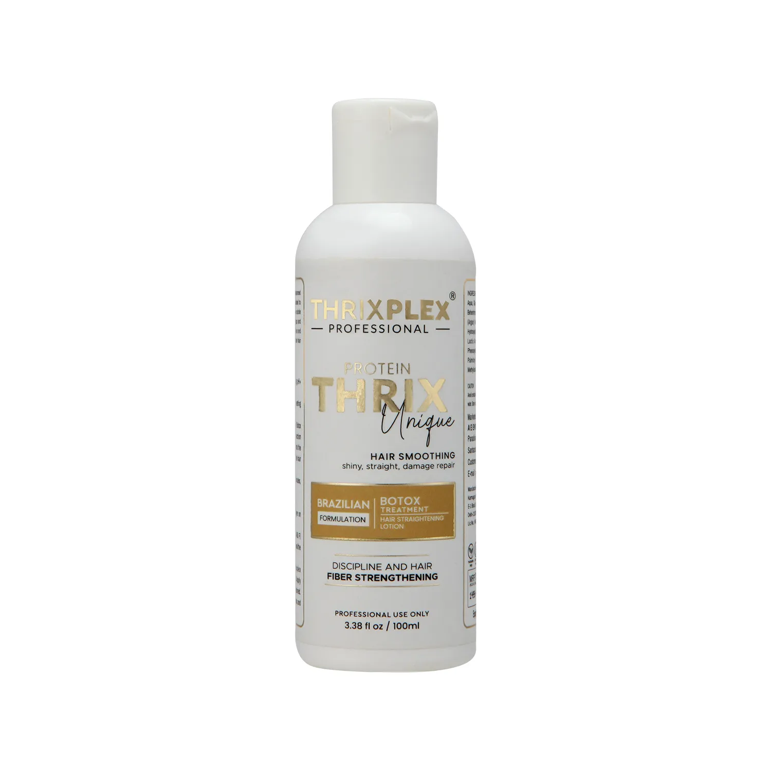 THRIXPLEX PROTEIN THRIX UNIQUE BOTOX TREATMENT 100 ML FOR TRAIL 